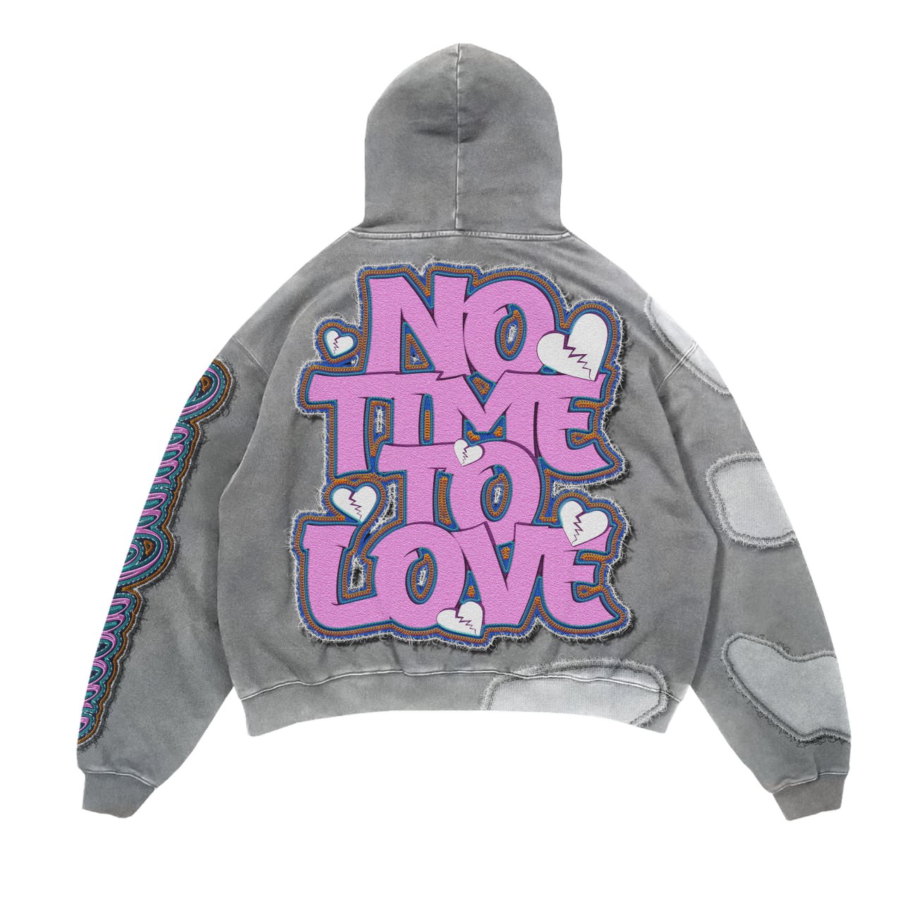 No Time To Love Hoodie…