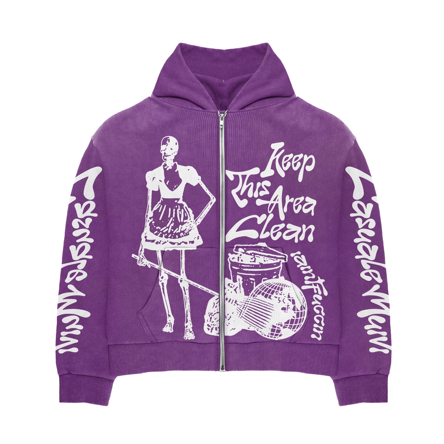 Dead Maid Zip Up Hoodie.