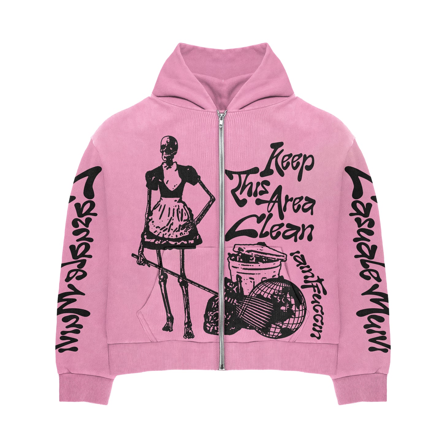 Dead Maid Zip Up Hoodie.