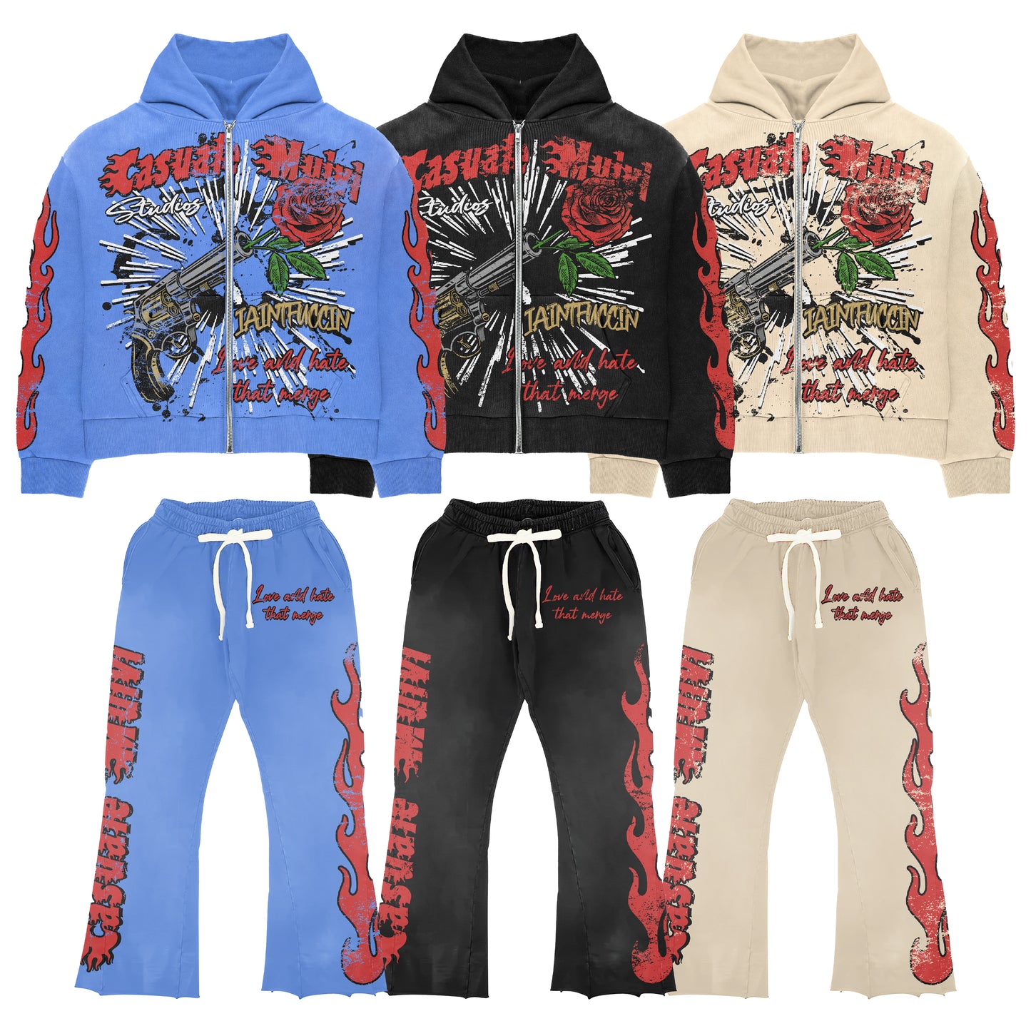 Guns & Roses TrackSuit Set…