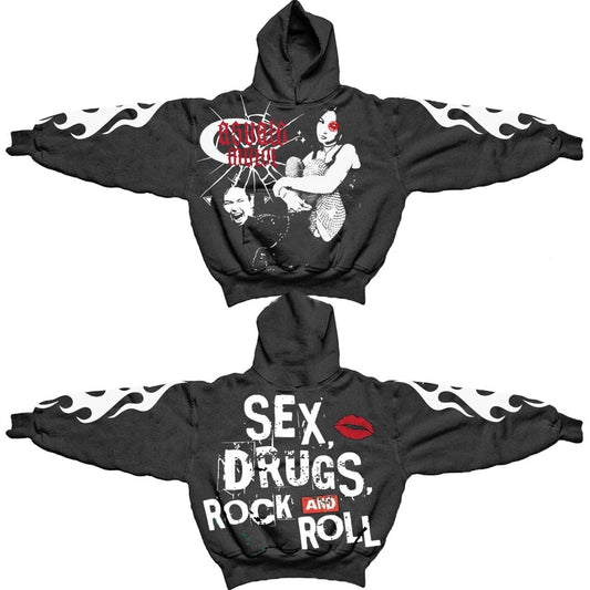 Sex Drugs And Rock And Roll Hoodie…