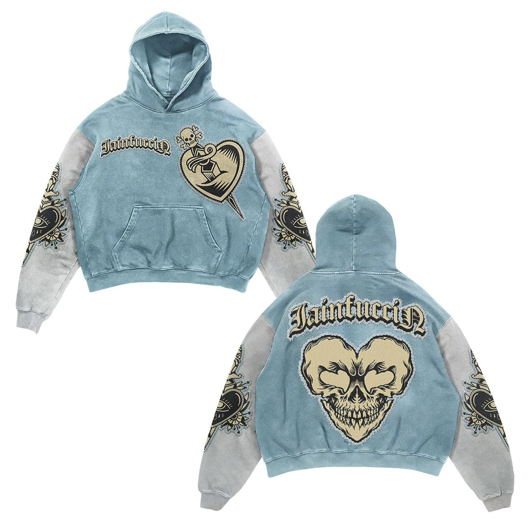 Live Or Die Death Heart Hoodie…