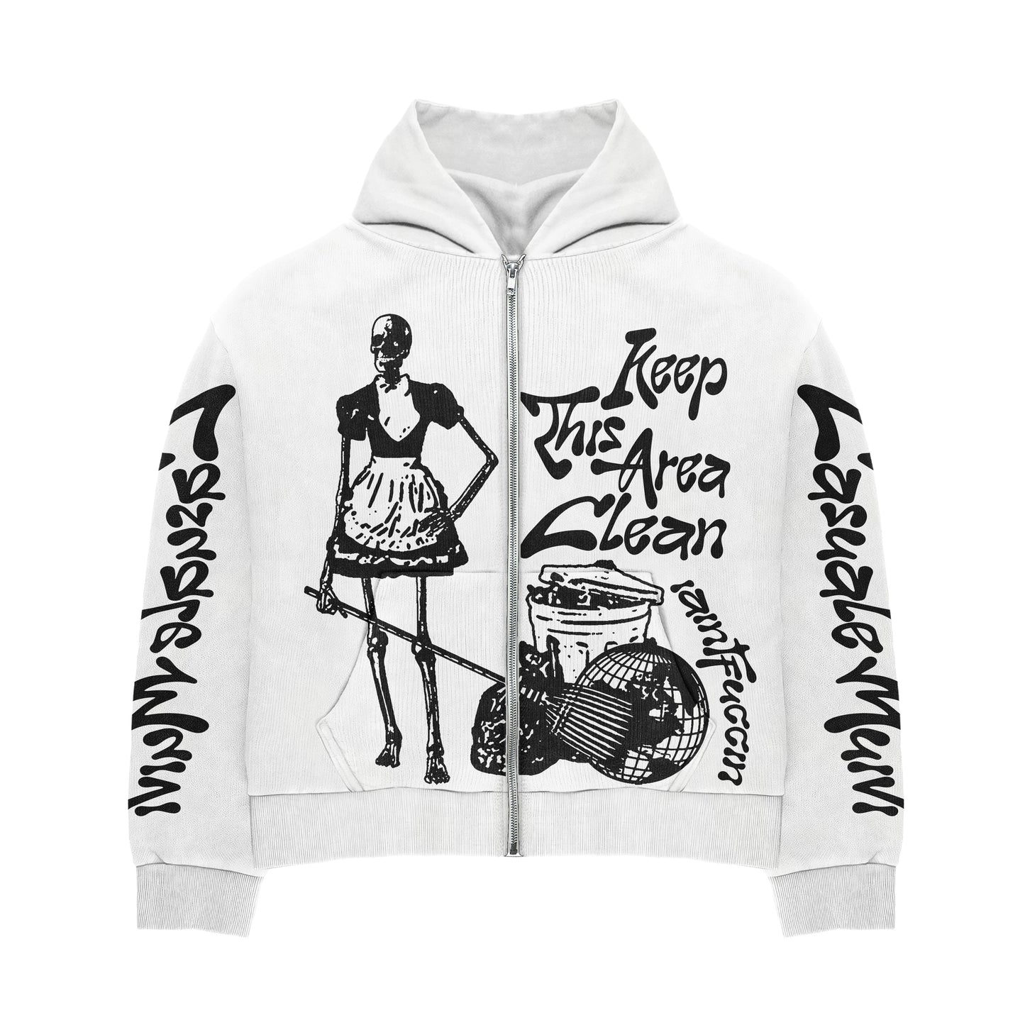 Dead Maid Zip Up Hoodie.