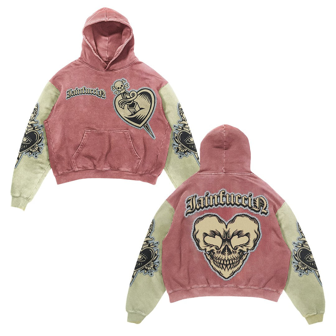 Live Or Die Death Heart Hoodie…